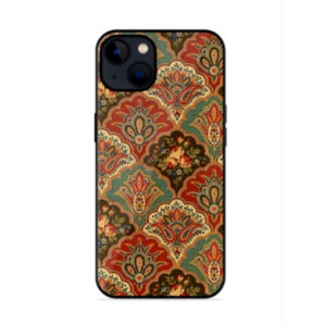 Premium Persian pattern designer mobile back cover with vintage floral artwork and glossy finish